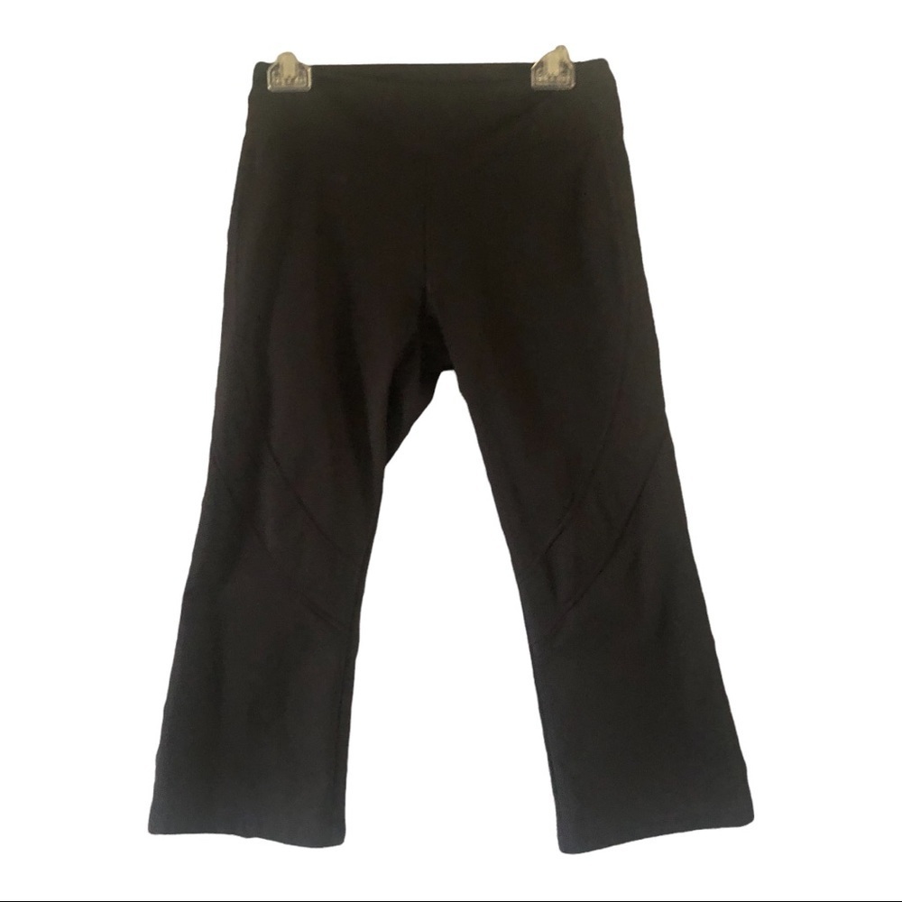 Women’s light Black Crossover Maternity Pants Size 16